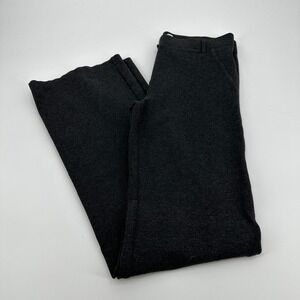 Betabrand Dress Pant Yoga Pants Charcoal Gray Bootcut Womens Medium Long Comfort